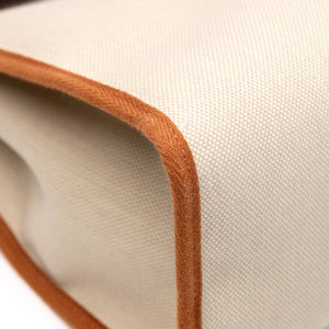 HERMES HERBAG 31 BEIGE HUNTER LEATHER / CANVAS GHW STAMP B