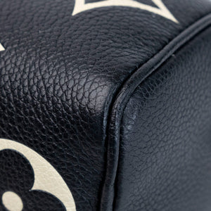 LOUIS VUITTON NANO SPEEDY MONOGRAM EMPREINTE BLACK GHW