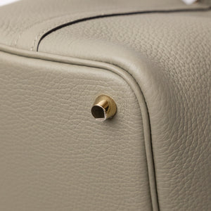 HERMES PICOTIN 18 LOCK BAG CLEMENCE SAUGE GHW STAMP B