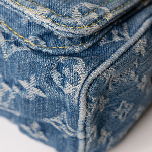 LOUIS VUITTON NANO SPEEDY DENIM