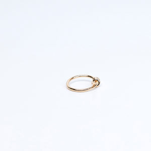 TIFFANY & CO. KNOT 18K YELLOW GOLD RING