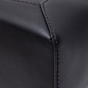 LOEWE MINI PUZZLE BLACK CALFSKIN LEATHER SHW