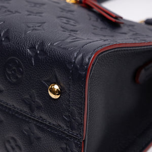 LOUIS VUITTON SULLY PM MARINE ROUGE MONOGRAM EMPREINTE LEATHER GHW