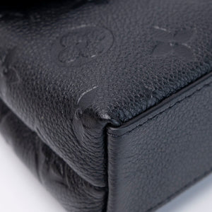 LOUIS VUITTON NANO MADELEINE MONOGRAM EMPREINTE LEATHER BLACK GHW (MICROCHIP)