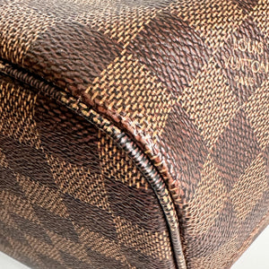 LOUIS VUITTON NEVERFULL MM DAMIER EBENE GHW