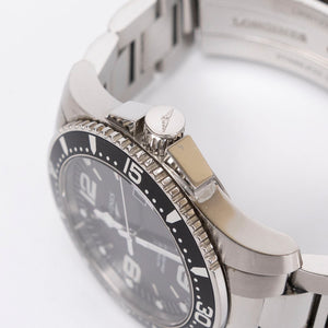 LONGINES HYDROCONQUEST AUTOMATIC WATCH , 41MM , STAINLESS STEEL AND CERAMIC BEZEL, L3.742.4