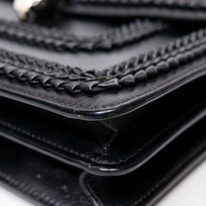 BVLGARI SERPENTI FOREVER SHOULDER BAG BLACK CALFSKIN
