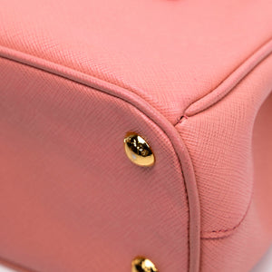 PRADA SAFFIANO SMALL TOTE BAG PINK GHW