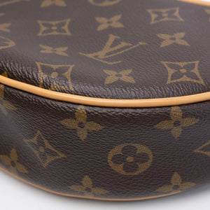 LOUIS VUITTON HALF-MOON LOOP BAGUETTE MONOGRAM CANVAS GHW (MICROSHIP)