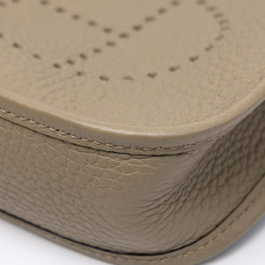 HERMES MINI EVELYNE BEIGE MARFA SHW STAMP W
