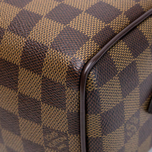 LOUIS VUITTON DAMIER EBENE SPEEDY BANDOULIERE 20 GHW (MICROCHIP)