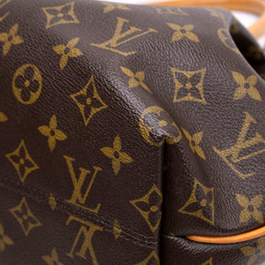LOUIS VUITTON TURENNE PM BAG MONOGRAM CANVAS BROWN GHW