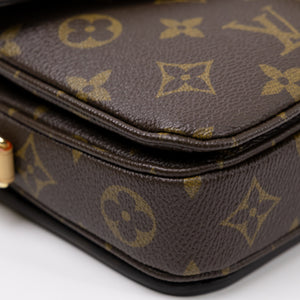LOUIS VUITTON POCHETTE METIS EAST WEST BROWN / MUTICOLORED MONOGRAM CANVAS