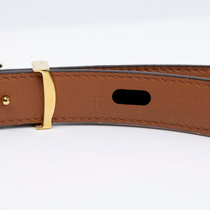 LOUIS VUITTON ICONIC 20MM REVERSIBLE BELT GHW