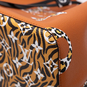 LOUIS VUITTON GIANT JUNGLE NEONOE MULTICOLOUR SHOULDER BAG GHW