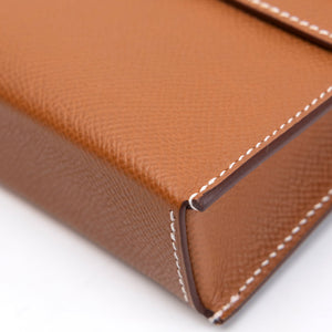 HERMES HERMESNAP WALLET EPSOM GOLD SHW STAMP G