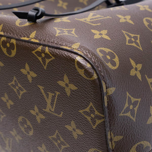 LOUIS VUITTON NEONOE MM MONOGRAM BLACK GHW