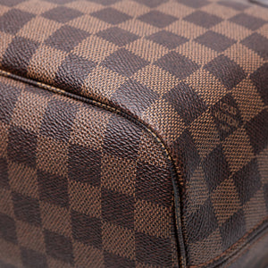 LOUIS VUITTON NEVERFULL MM DAMIER EBENE GHW