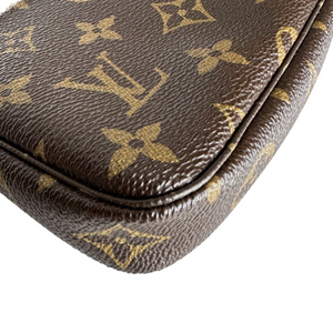 LOUIS VUITTON MONOGRAM MINI POCHETTE BROWN