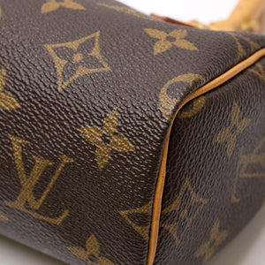 LOUIS VUITTON NANO SPEEDY MONOGRAM CANVAS GHW