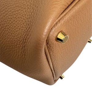 HERMES PICOTIN LOCK 18 GOLD GHW STAMP K