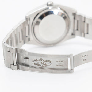 ROLEX AIR-KING 34, 114234, WHITE 3-6-9 ARABIC DIAL